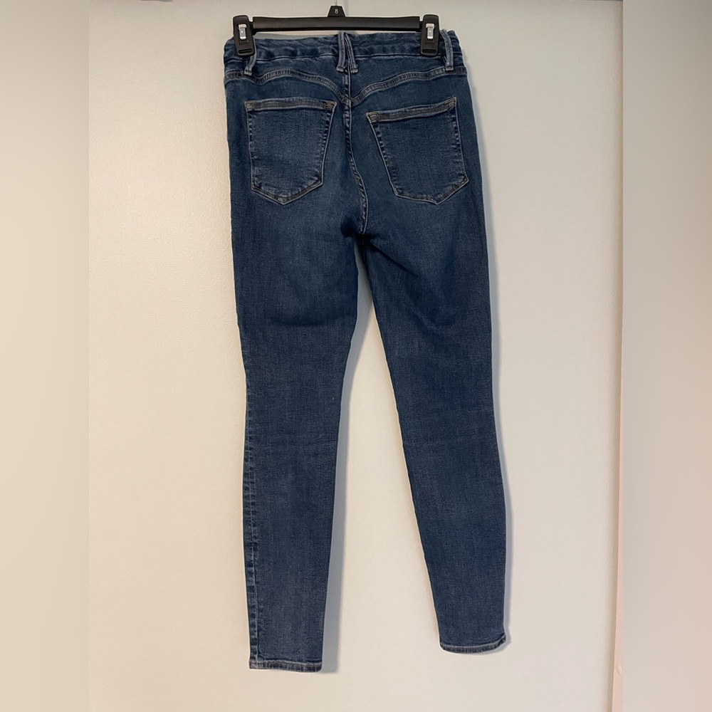 Good American Indigo Skinny Jeans